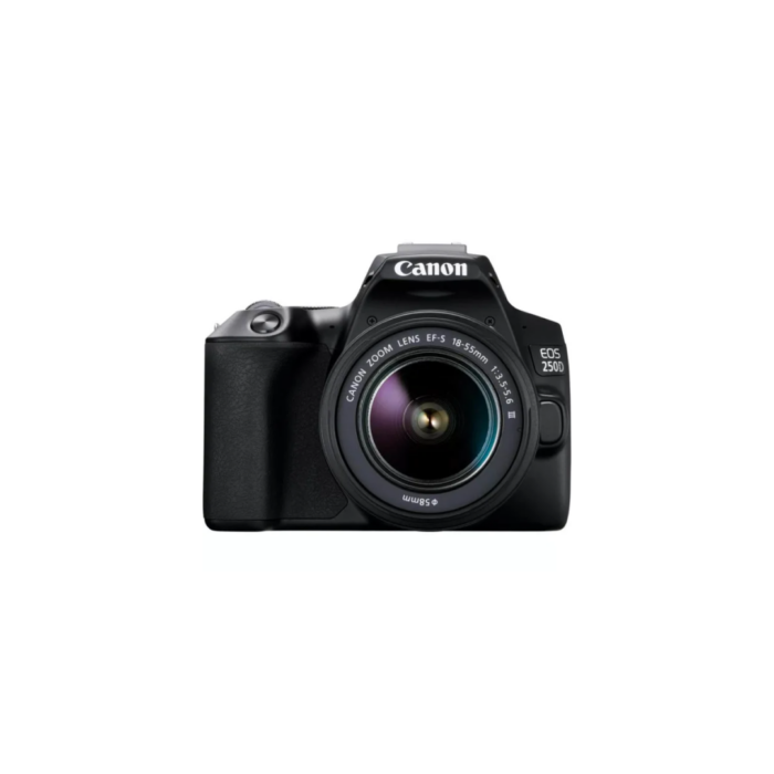 Canon EOS 250D Camera and EF-S 18-55mm Lens - Image 1