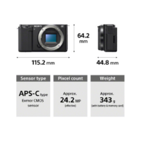 Sony ZV-E10 Mirrorless Camera (Black) - Image 2