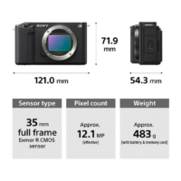 Sony ZV-E1 Mirrorless Camera (Black) - Image 2