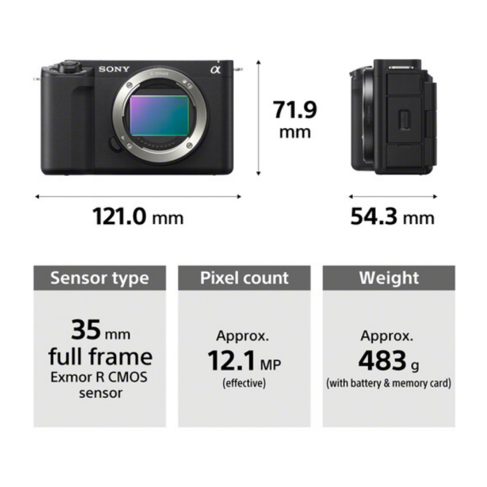 Sony ZV-E1 Mirrorless Camera (Black) - Image 2