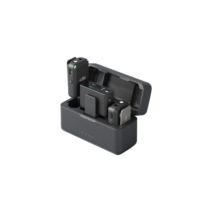 DJI Mic 2 2-Person Compact Digital Wireless Microp…e SystemRecorder for Camera & Smartphone (2.4 GHz) - Image 1