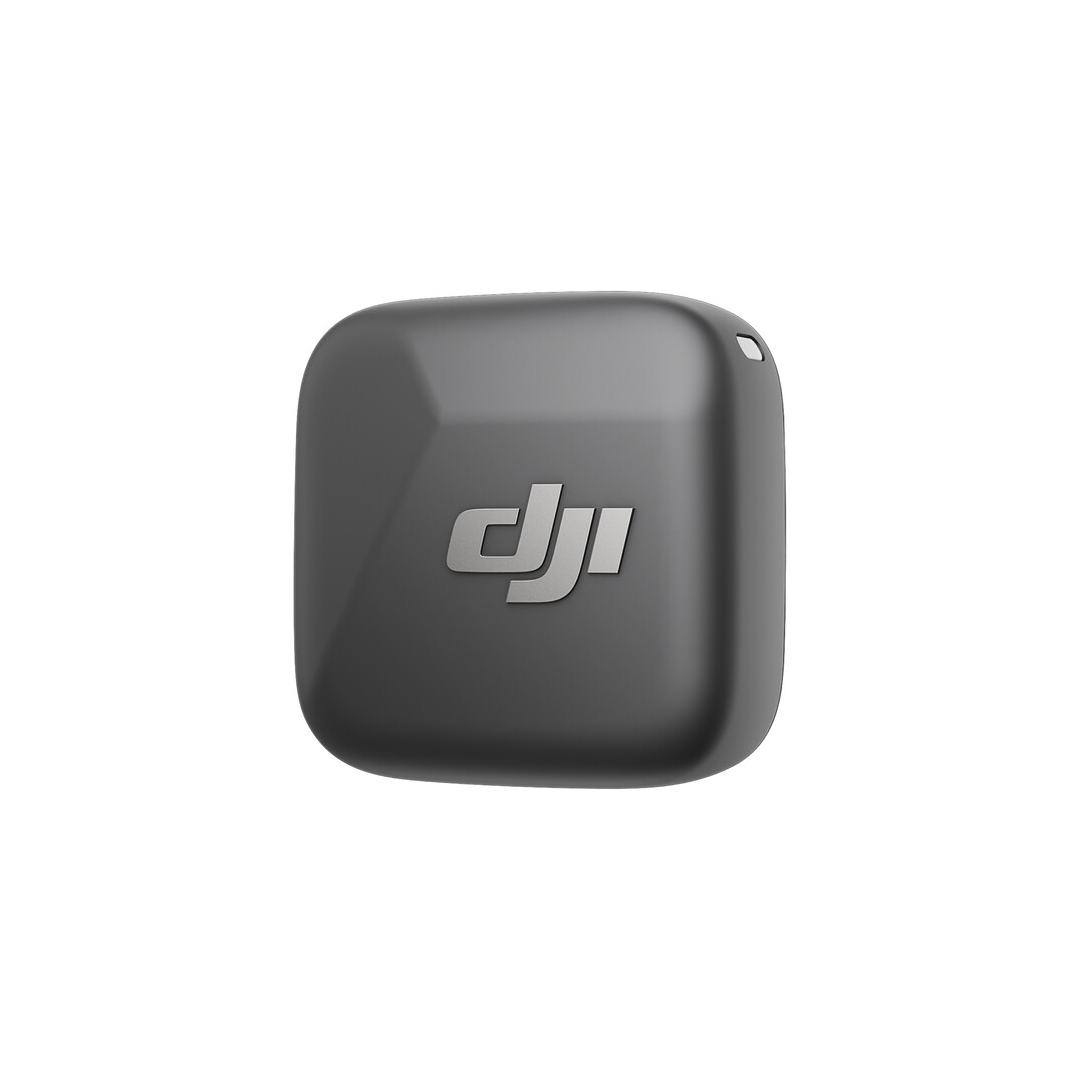 DJI Mic Mini Clip-On Transmitter with Built-In Microphone (2.4 GHz, Infinity Black) DJI Mic Mini Transmitter (Infinity Black) - Image 1