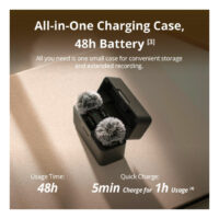 DJI Mic Mini Compact Wireless Microphone System for Camera & Smartphone (2.4 GHz) Single - Image 5