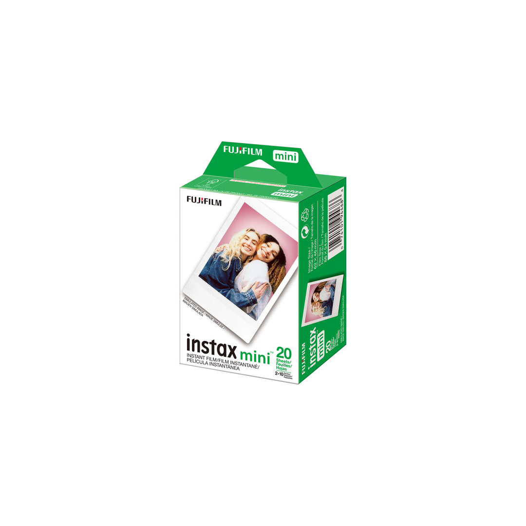 FUJIFILM INSTAX MINI Instant Film 20 SHEETS (1) FUJIFILM INSTAX MINI Instant Film - Image 1