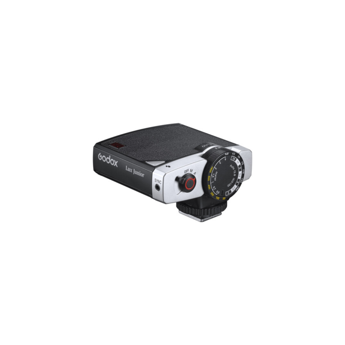 Godox Lux Junior Retro Camera Flash (Black) - Image 1