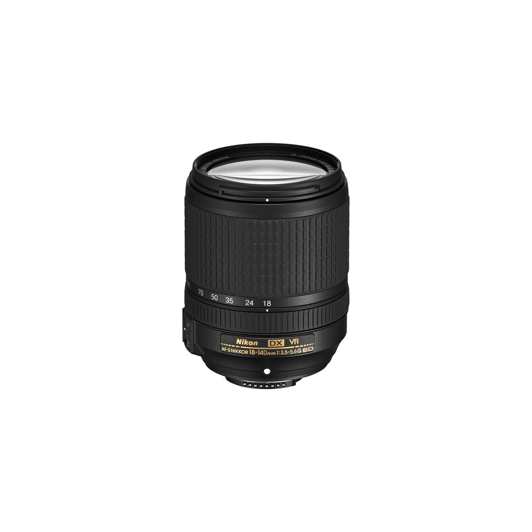 Nikon AF-S DX NIKKOR 18-140mm f3.5-5.6G ED VR Lens (2) Nikon AF-S DX NIKKOR 18-140mm f3.5-5.6G ED VR Lens - Image 1