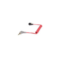 RODE SC7 3.5mm Right-Angle TRS to 3.5mm Right-Angle TRRS Coiled Adapter Cable for Smartphone