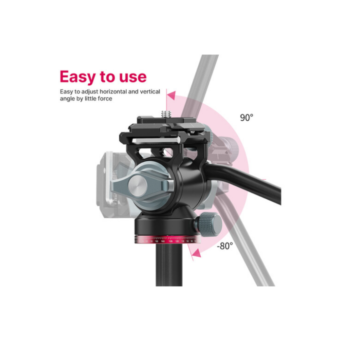 Ulanzi U-190 Mini Fluid Head - Image 2