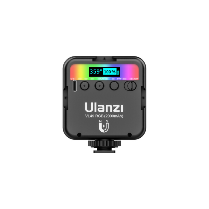 Ulanzi VL-49 Rechargeable Mini RGB Light - Image 1
